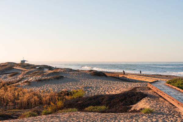 Carpinteria Beach in California